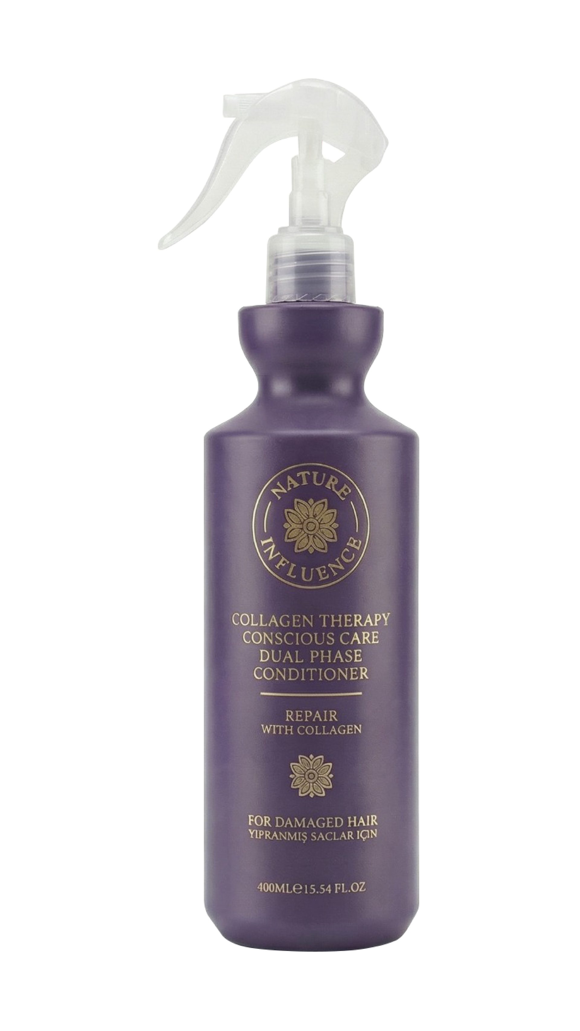 COLLAGEN THERAPY CONSCIOUS CARE DUAL PHASE CONDITIONER REPAIR WITH COLLAGEN FOR DAMAGED HAIR 400ML