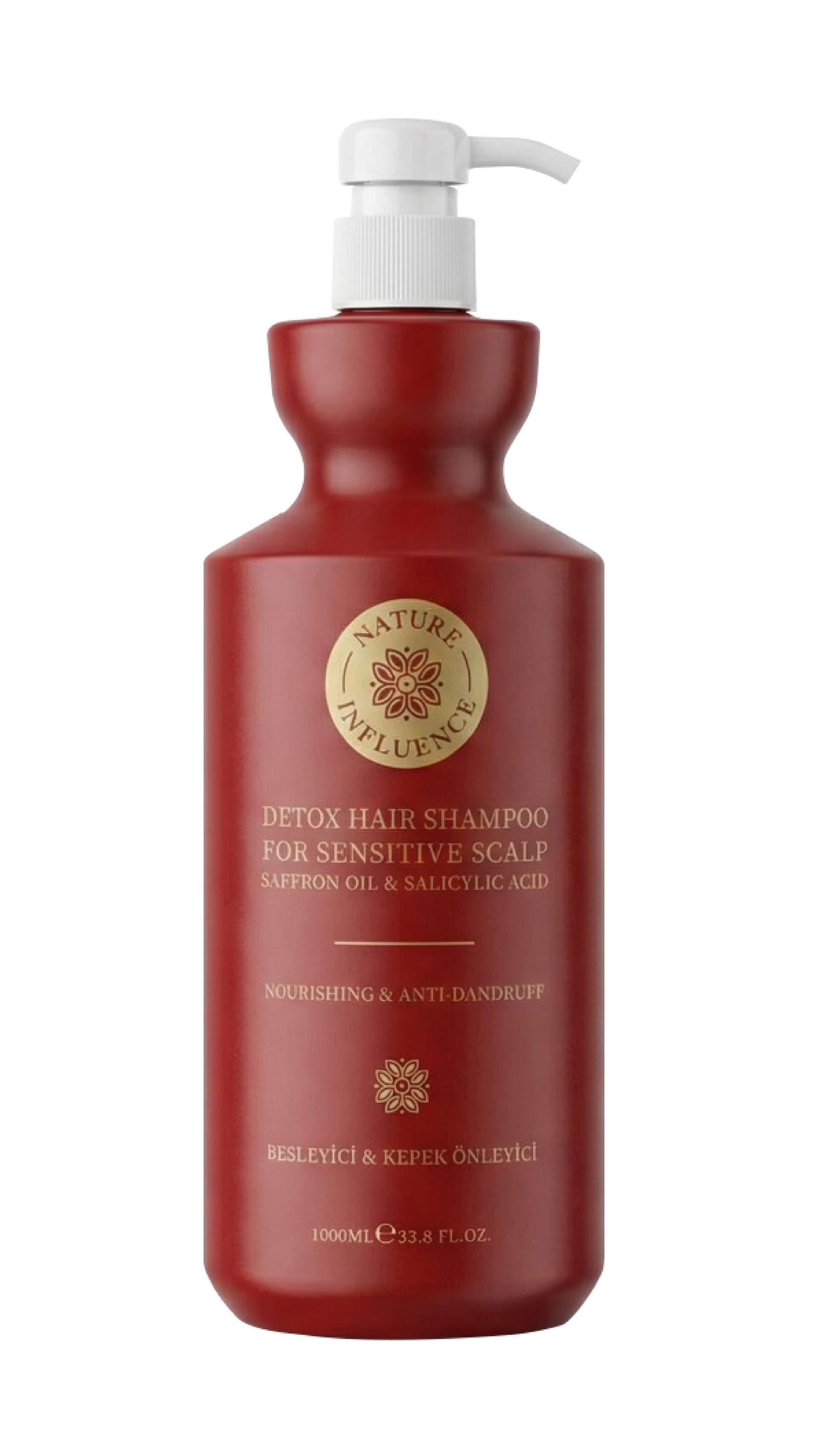 DETOX THERAPY FOR SENSITIVE SCALP SAFFRON OIL & SALICYLIC ACID NOURISHING & ANTI-DANDRUFF 1000ML